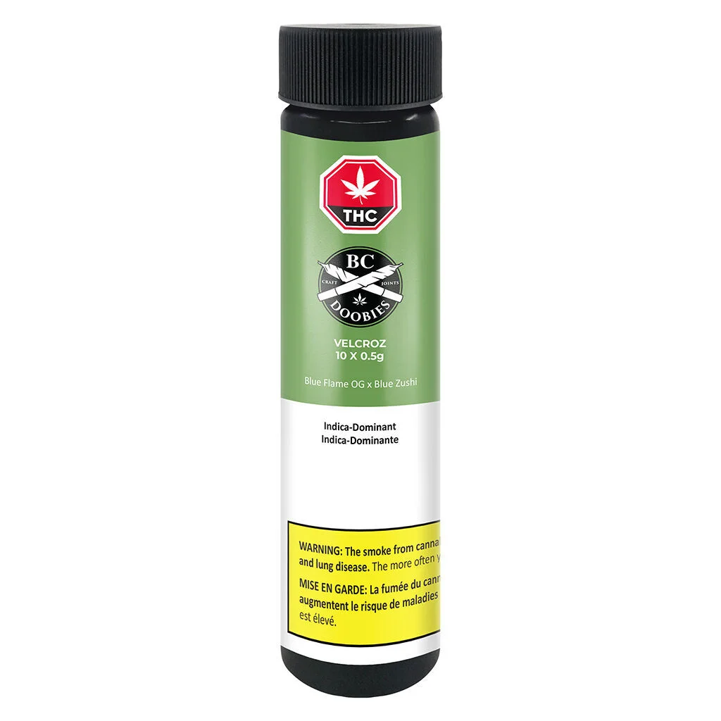 CBD WAX 90% 10g コロラド産 PREROLL (10) - BC Doobies - VelcroZ - 10x0.5g | Gormley Cannabis