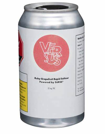 Ruby Grapefruit Rapid Seltzer By Sorse