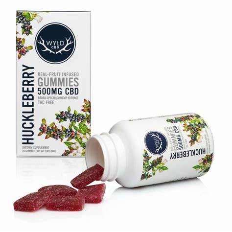 Real Fruit Huckleberry Gummies