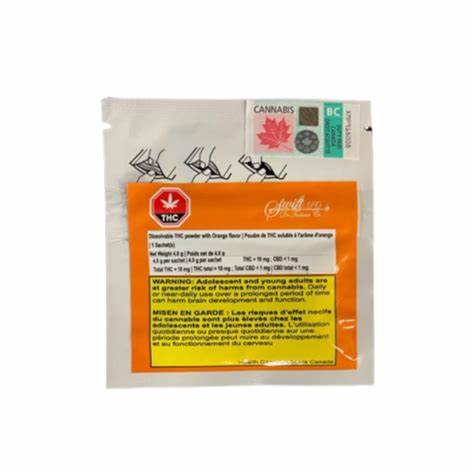 Dissolvable Thc Powder-Orange Flavour