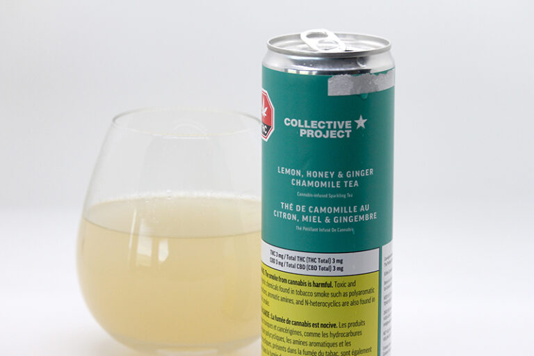 Lemon Honey Ginger Chamomile Spaklng Tea