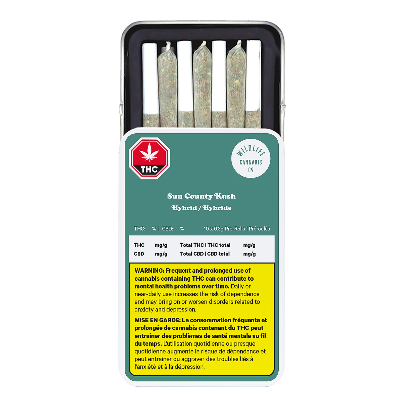 Sun County Kush Pre-Rolls