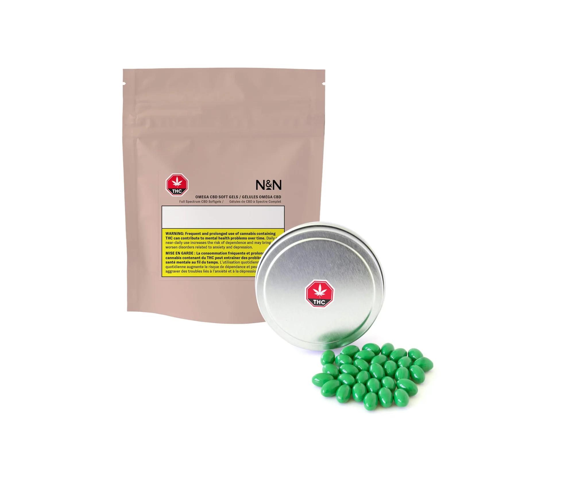 Omega Cbd Softgels - 30 X 30Mg Cbd