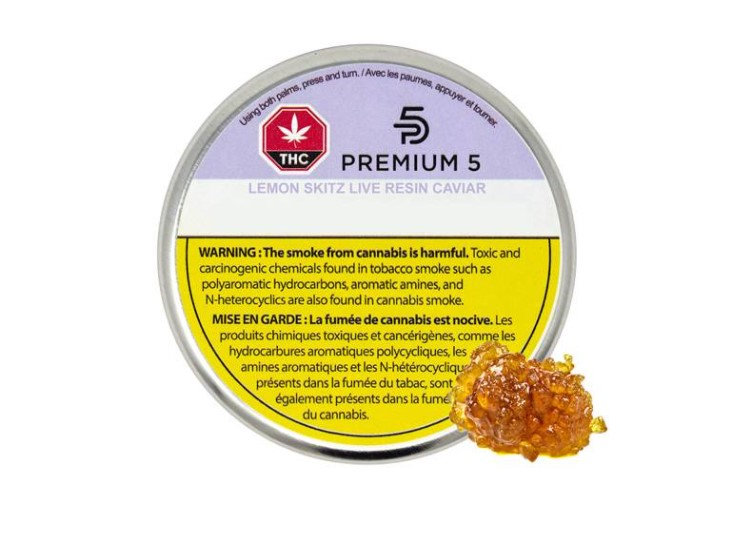 Lemon Skitz Live Resin Caviar