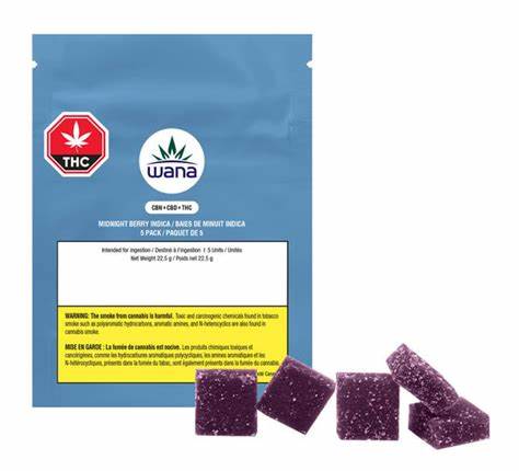 Midnight Berry Cbn Indica Gummies