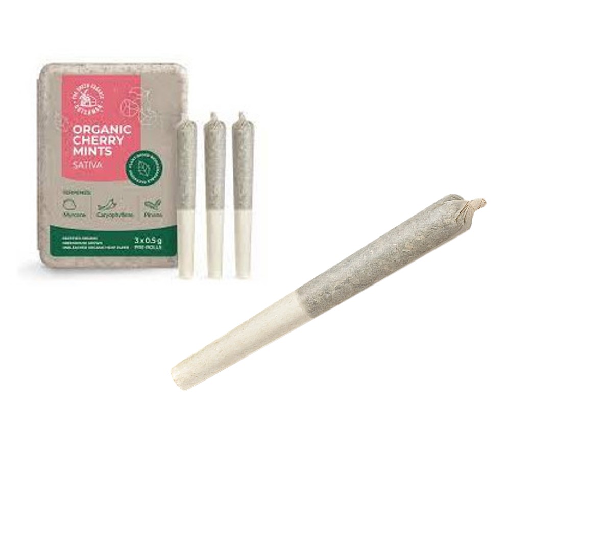 Organic Cherry Mints Pre-Rolls