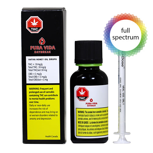 Daybreak Sativa Honey Oil Drops