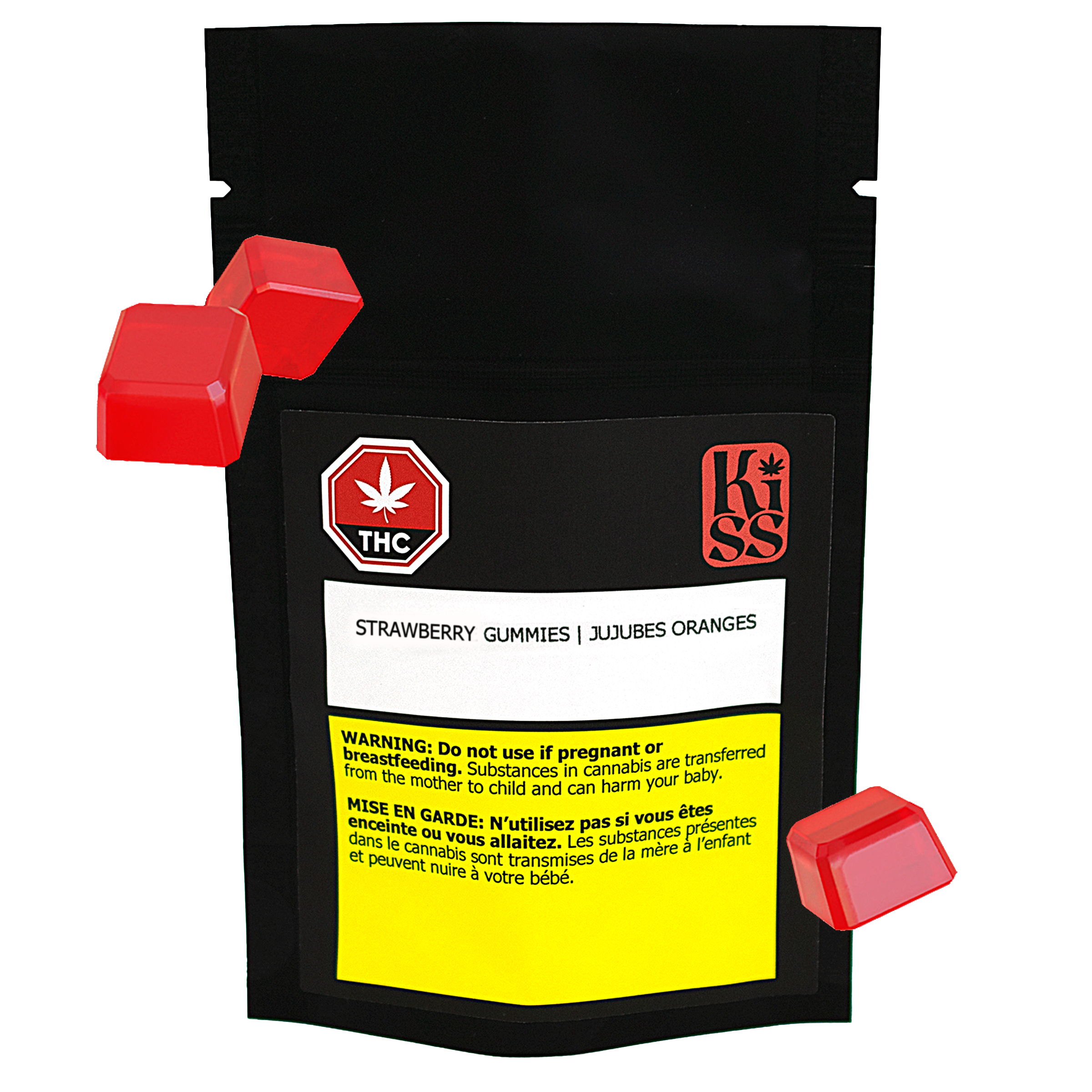 Thc Kiss Strawberry Gummies