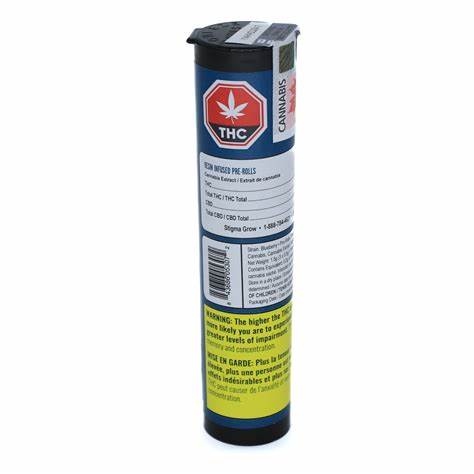 Blueberry Resin Infused Pre Rolls