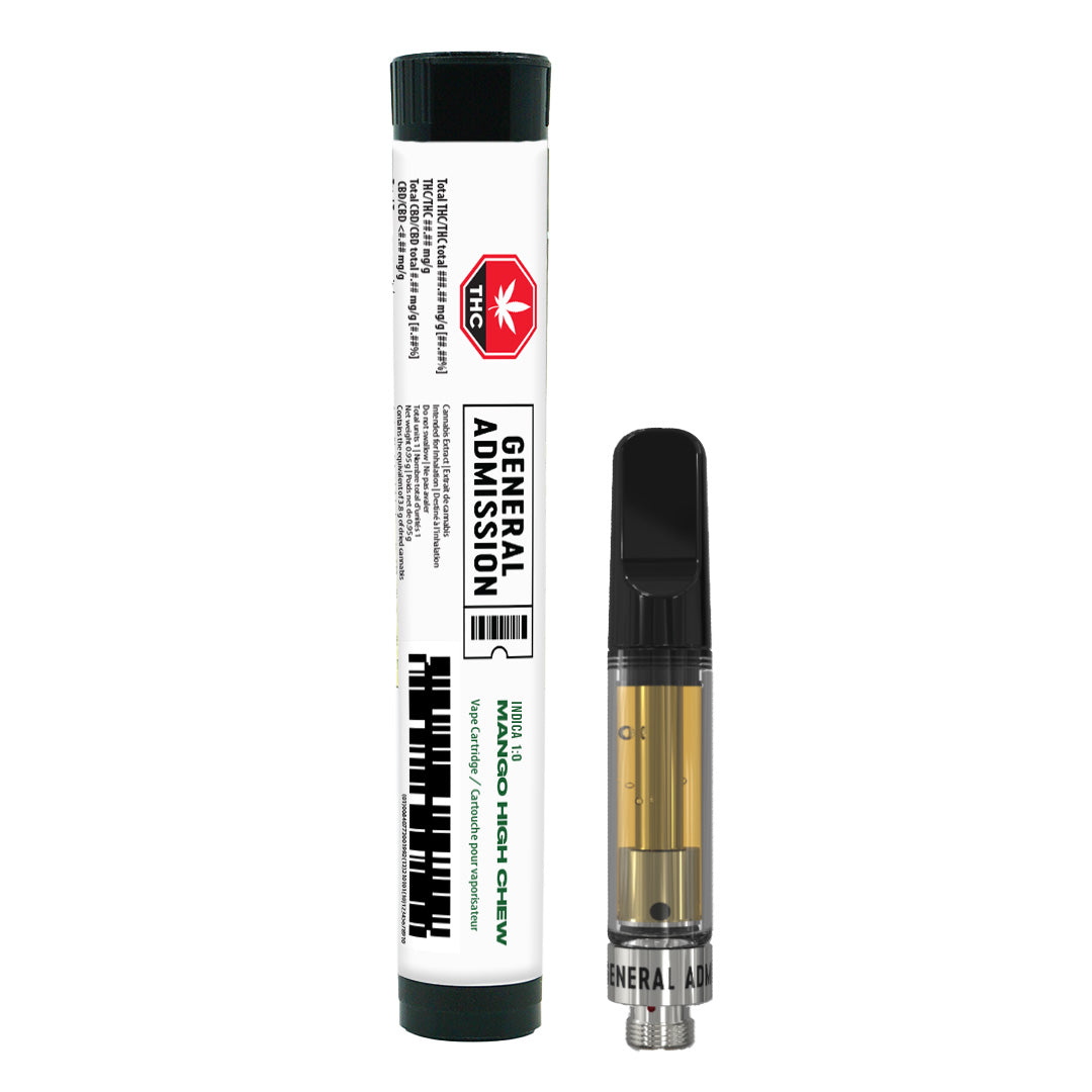 Mango High Chew Distillate Vape Cart