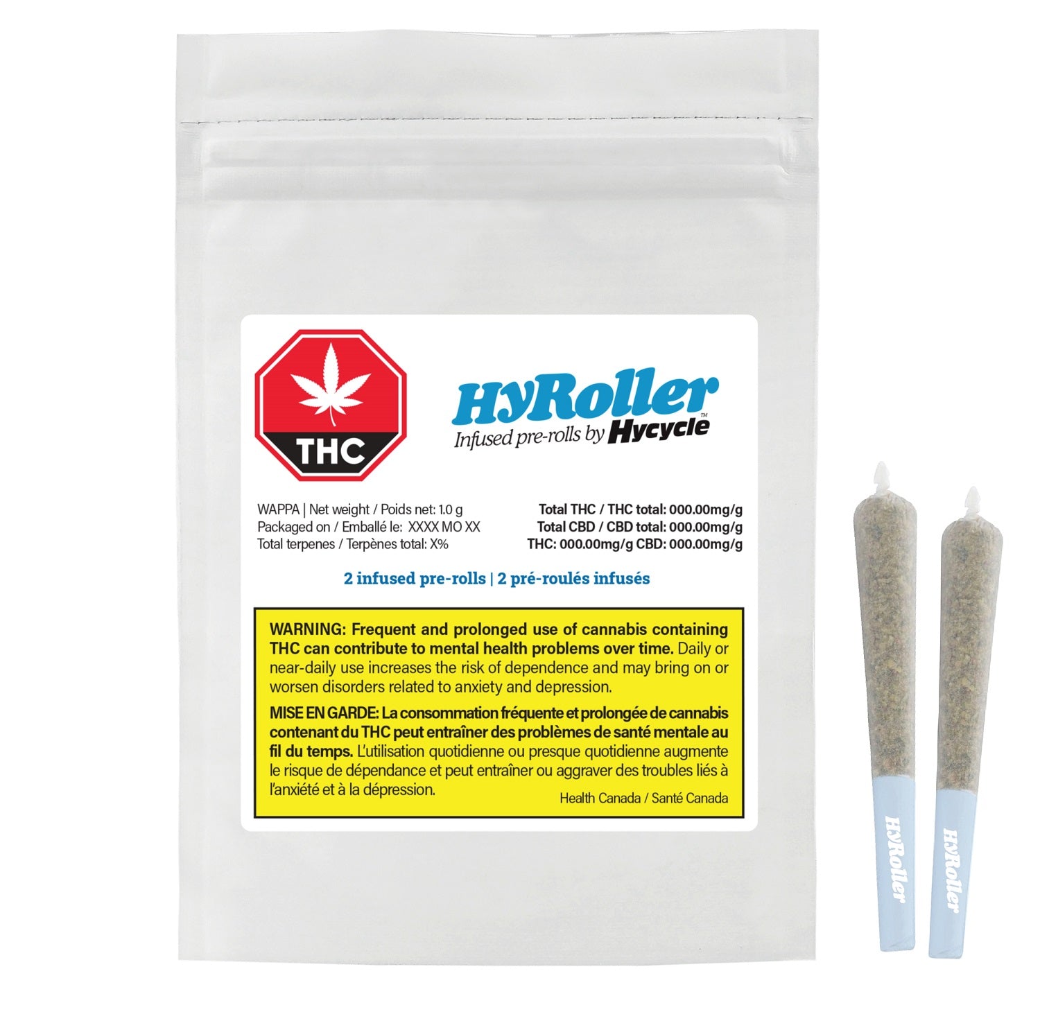 Hyroller Wappa Infused Pre Rolls