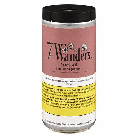 Peach Leaf Cbd Canbis Sparkling Beverage