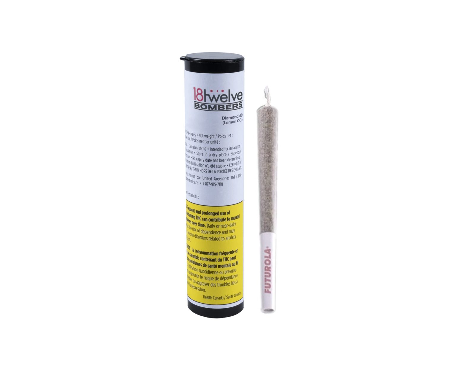 Diamond 40 Bombers Lemon Og Pre-Rolls