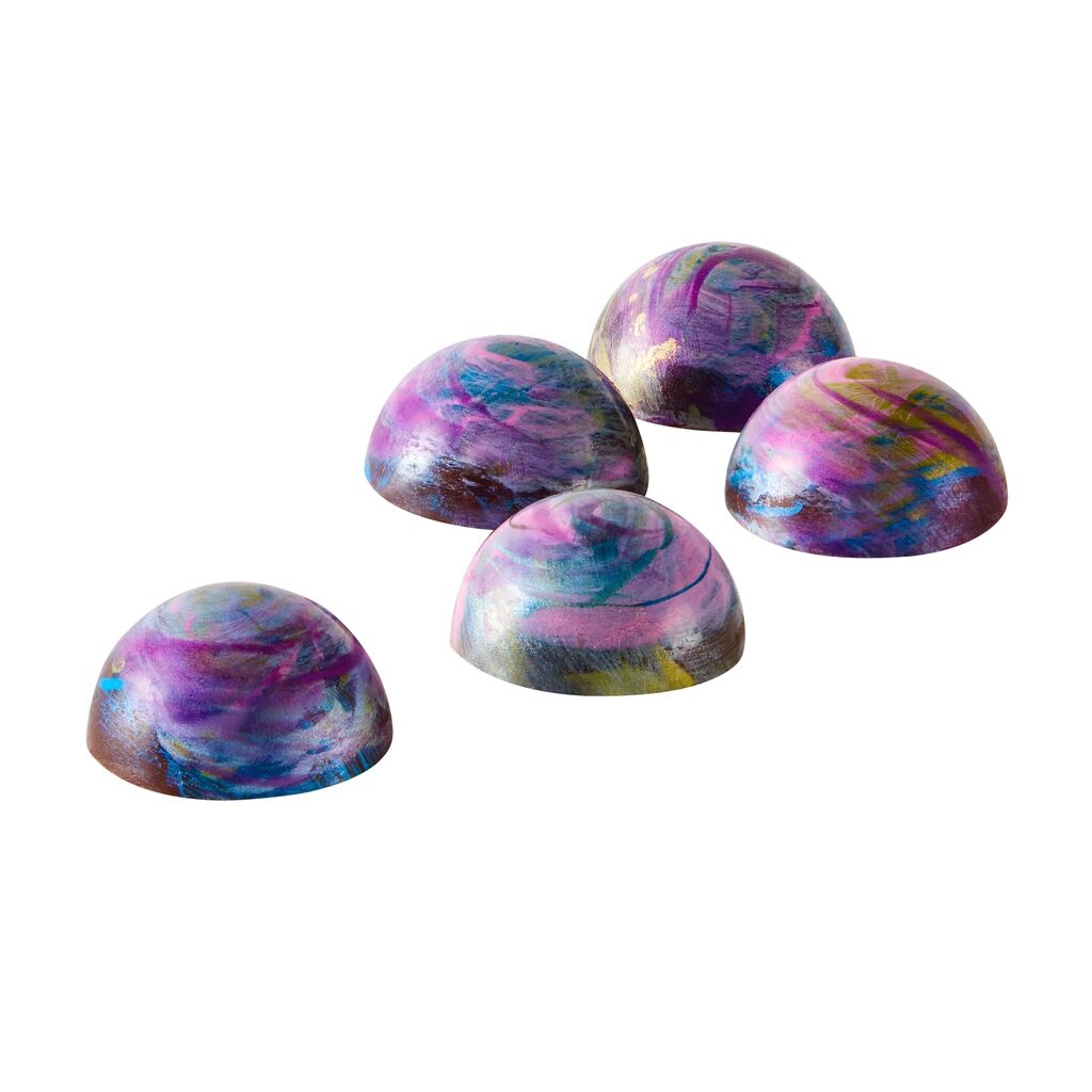 Chocolate Caramel Half Spheres